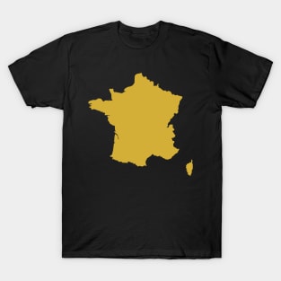 France Map T-Shirt